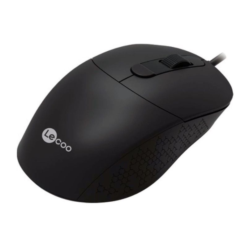 Mouse Alámbrico Lecoo Lenovo Wired MS102-2