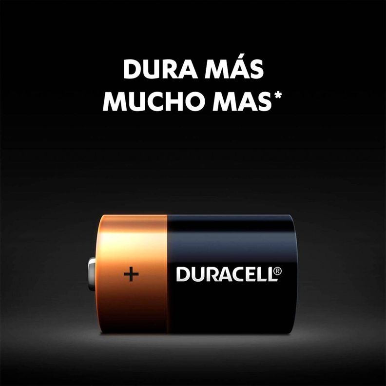Pack 2 Pilas Duracell D Alcalina-1
