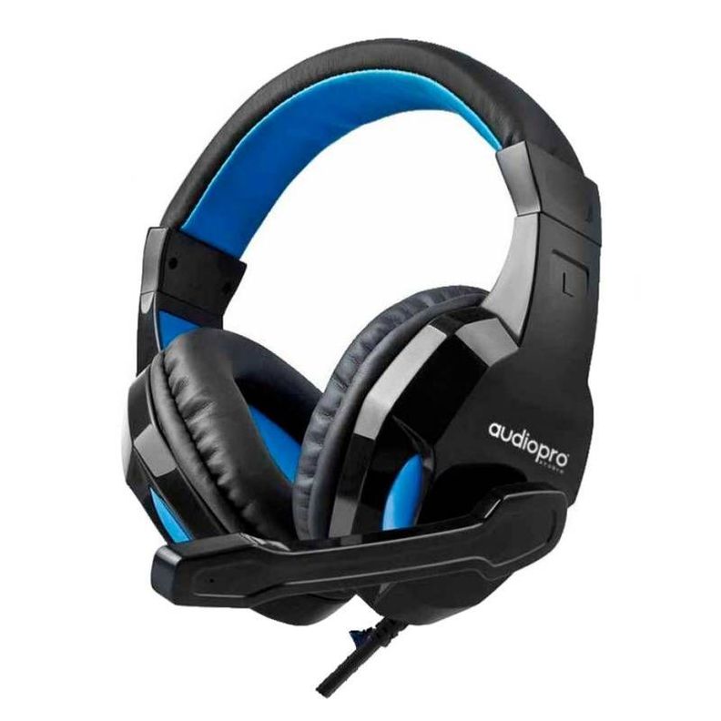 Audifono Gamer Microfono Audiopro 016 Azul-0