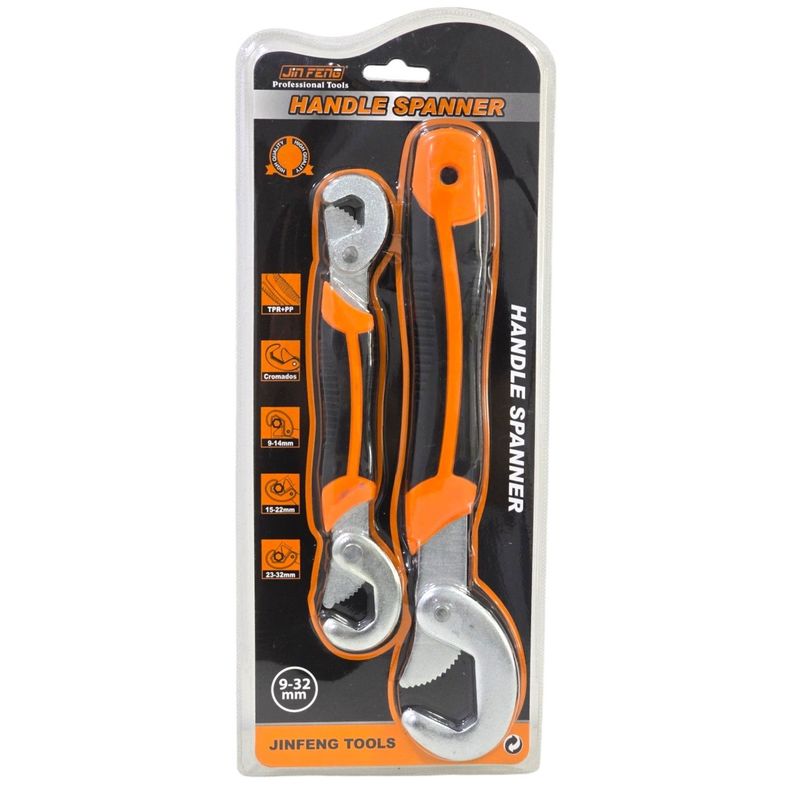 Set de 2 llaves Universales Ajuste Rápido 9-32mm-5