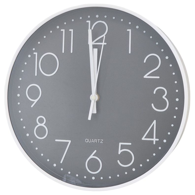 Reloj de Pared Decorativo 30cm Blanco DBG1664-0