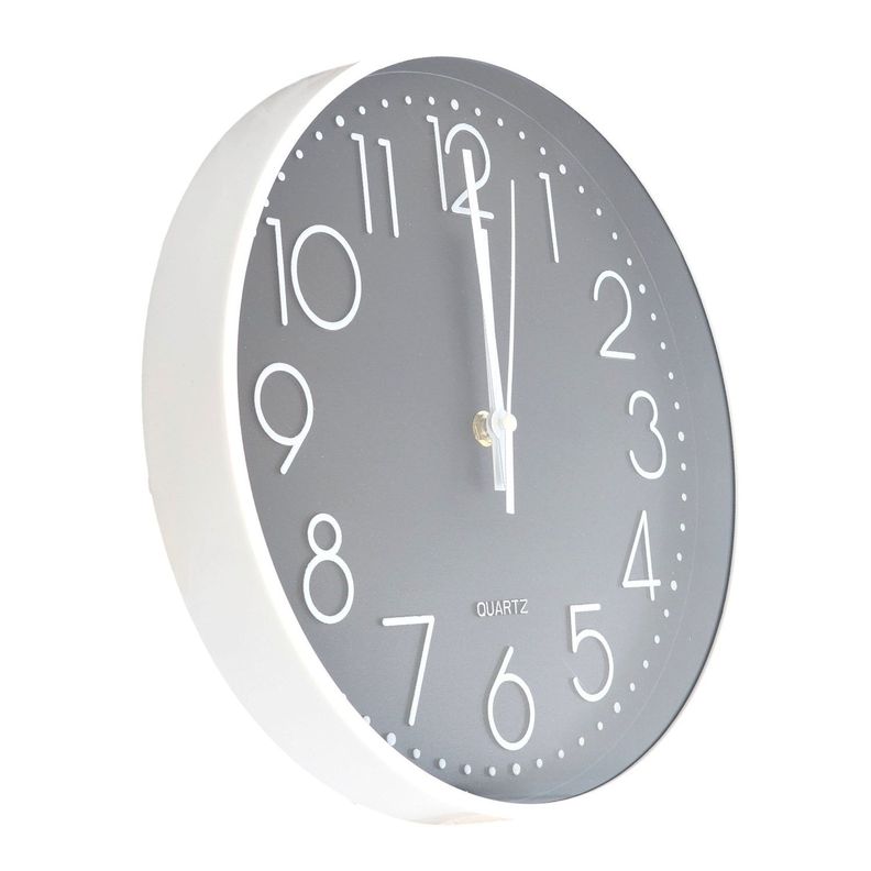 Reloj de Pared Decorativo 30cm Blanco DBG1664-1