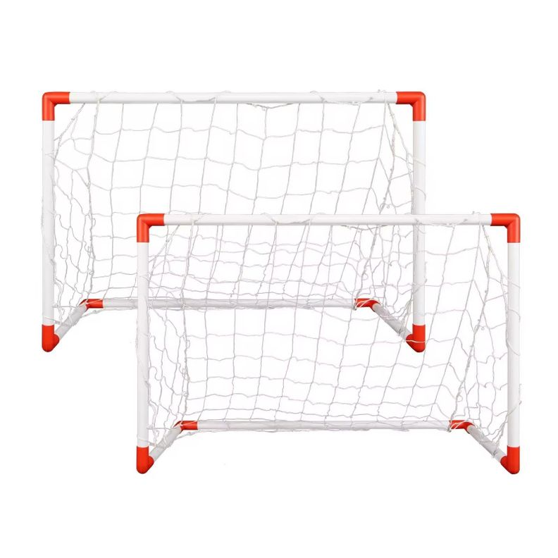 Set De 2 Arcos De Futbol Con Pelota 85x60x42 Cm Gamepower-3