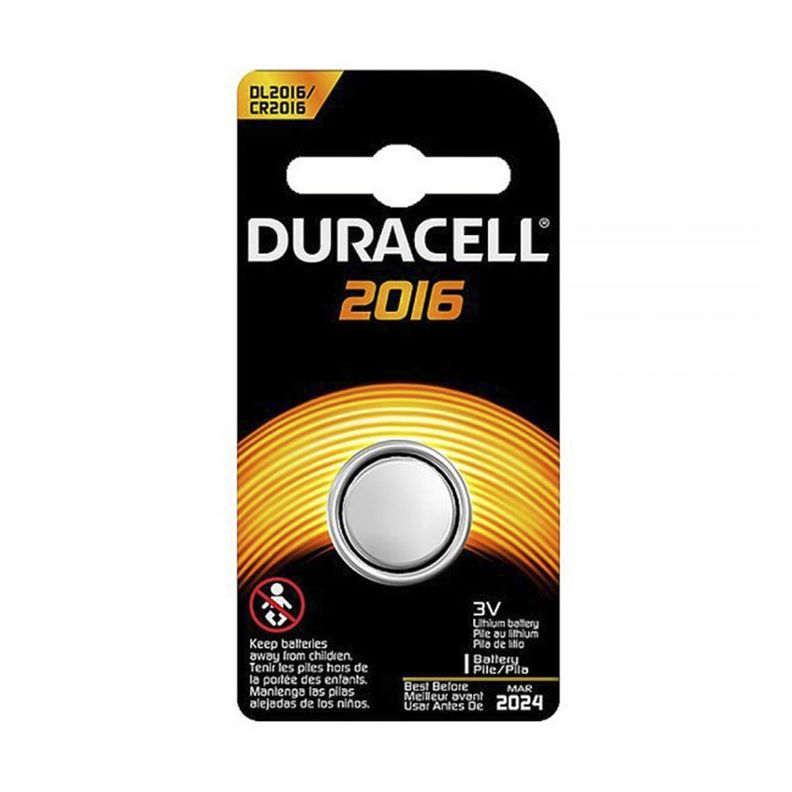 Pila Bateria Litio CR 2016 Duracell Unitaria-0