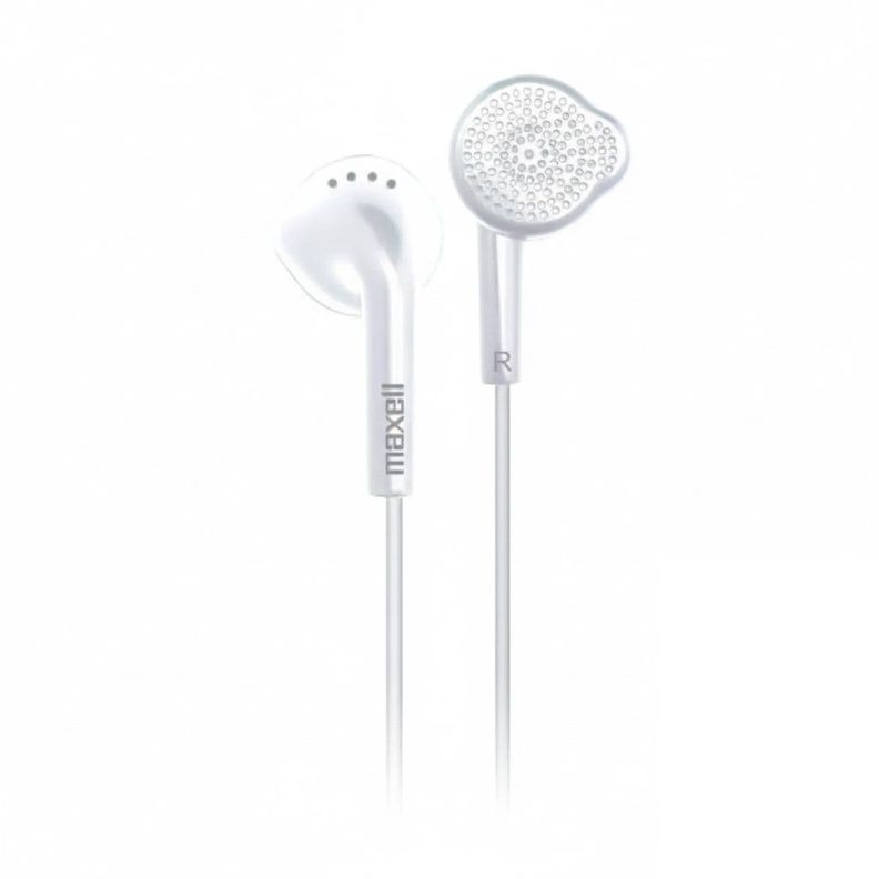 Audifono Stereo Buds Maxell EB-95 jack 3.5mm Blanco