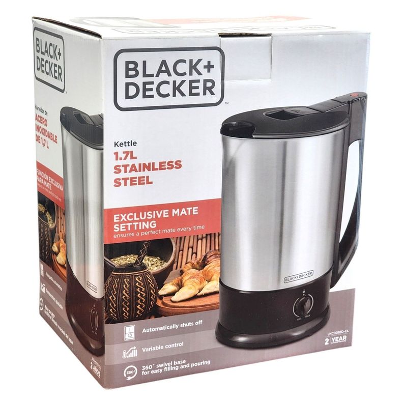 Hervidor Electrico Black+Decker 1.7lts Mate JKC001BD-CL-6