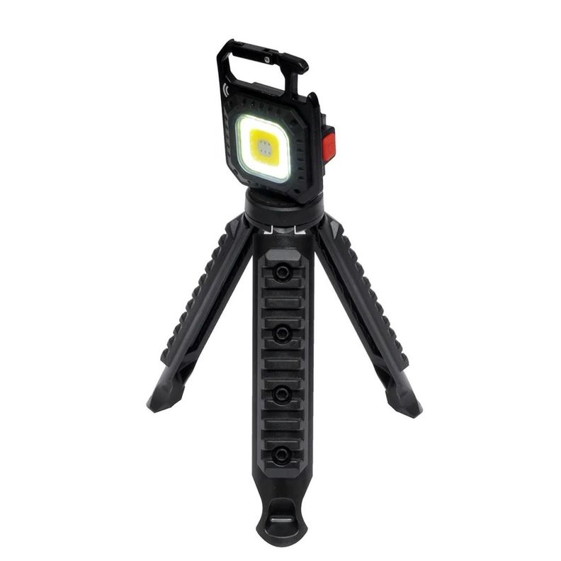 Mini Foco LED con Iman + Tripode TM-800103 Tecmaster