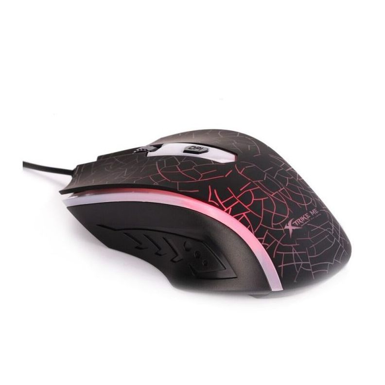 Mouse Gamer Xtrike Me Retroiluminado 1200dpi-2