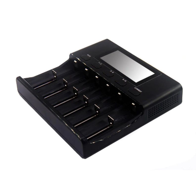 Cargador de Pilas Universal Carga Rápida para 6 Pilas TL110-1