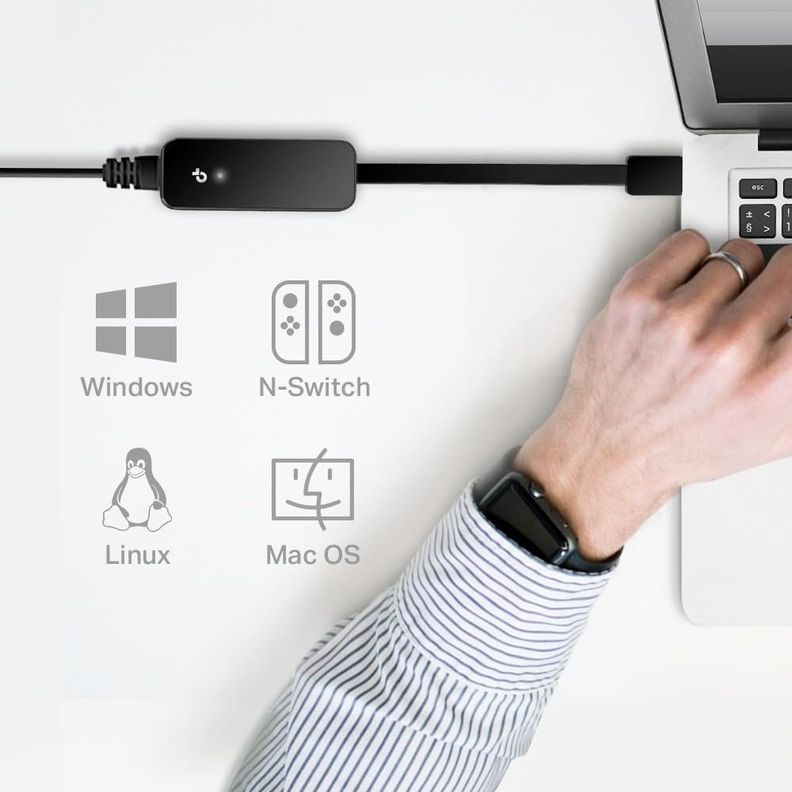Adaptador de red USB 3.0 a Gigabit Ethernet Tp-Link-3