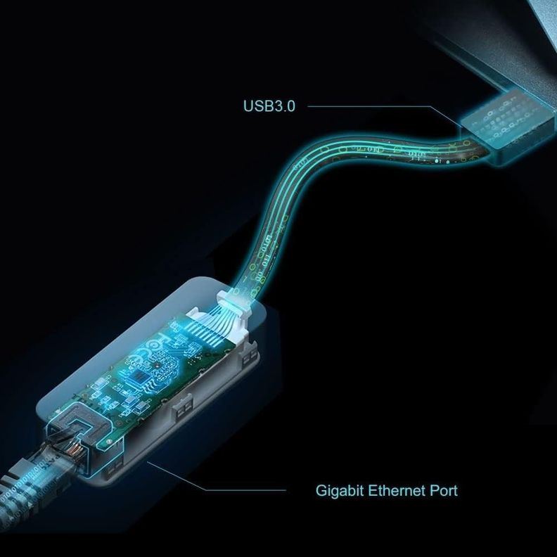Adaptador de red USB 3.0 a Gigabit Ethernet Tp-Link-6