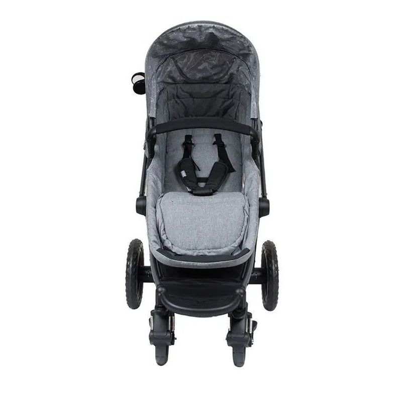 Coche Moises Con Huevito Y Base Infanti Epic 5g gris-1