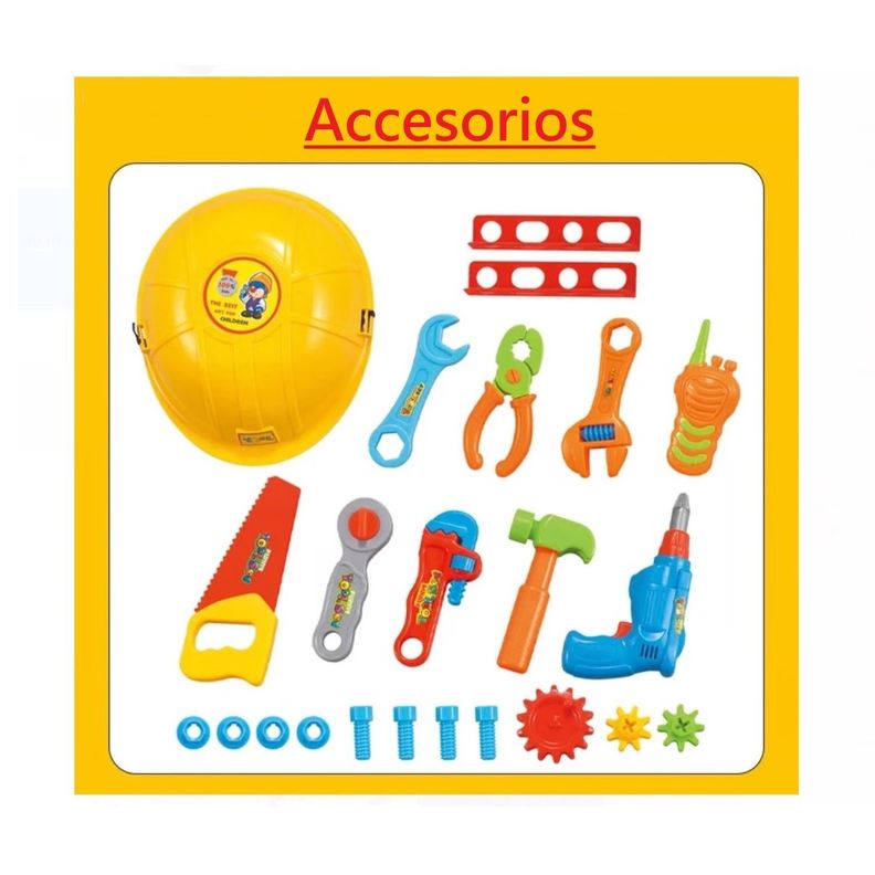 Set Maleta De Herramientas 3 en 1 Juguete Infantil 55389-1