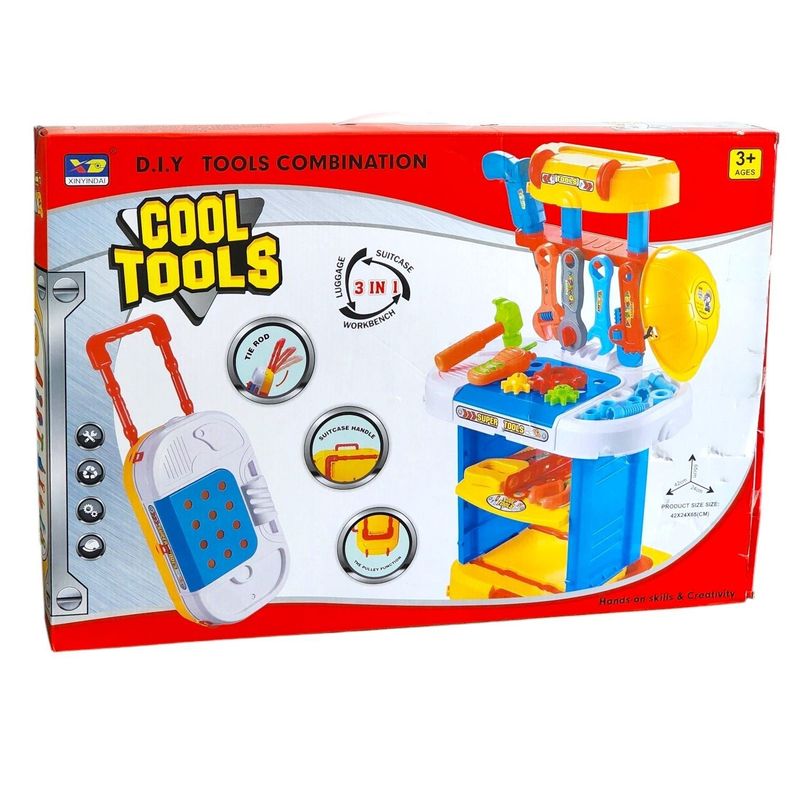 Set Maleta De Herramientas 3 en 1 Juguete Infantil 55389-5