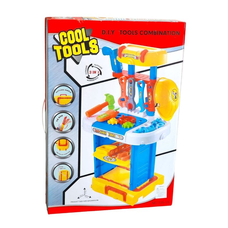 Set Maleta De Herramientas 3 en 1 Juguete Infantil 55389-6