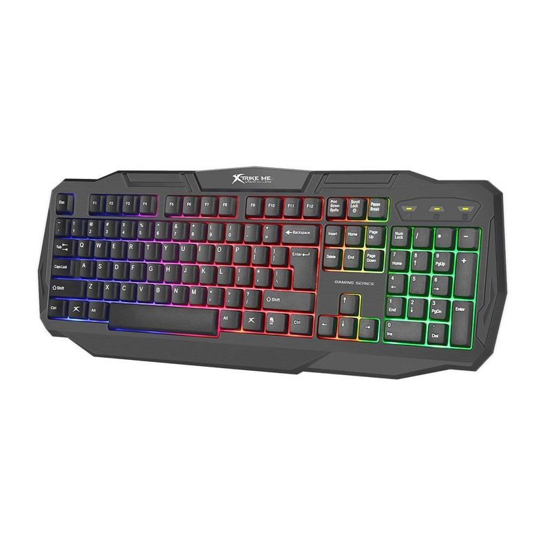 Teclado Gamer Retroiluminado xtrike Me KB-302-0