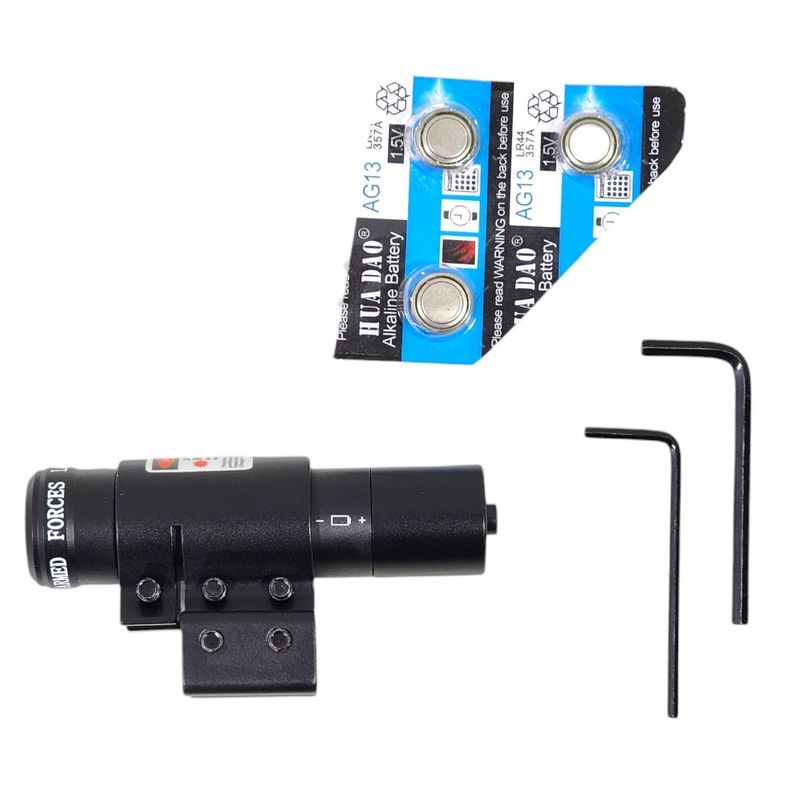Mira Laser Rojo riel montaje 11/20mm para pistolas Airsoft-6
