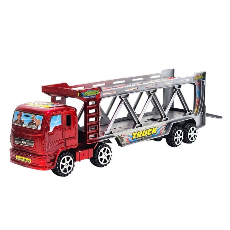 Camión Tráiler Transportador con Animales Juguetes 55173r-2