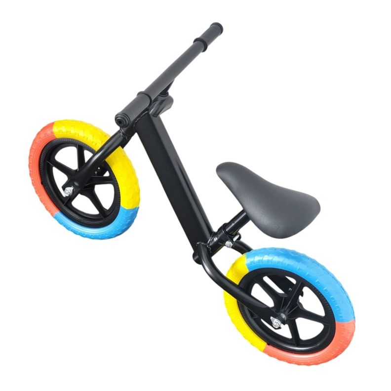 Bicicleta Equilibrio Sin Pedales de Aprendizaje Negro 19137-2