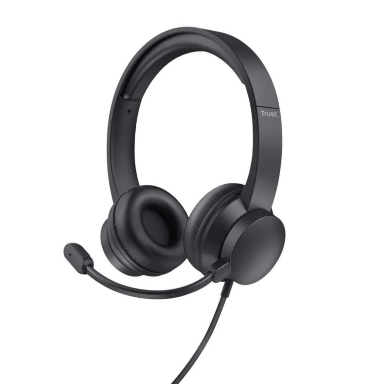 Audífonos con Cable USB Ayda para PC Headset Trust 25088-0