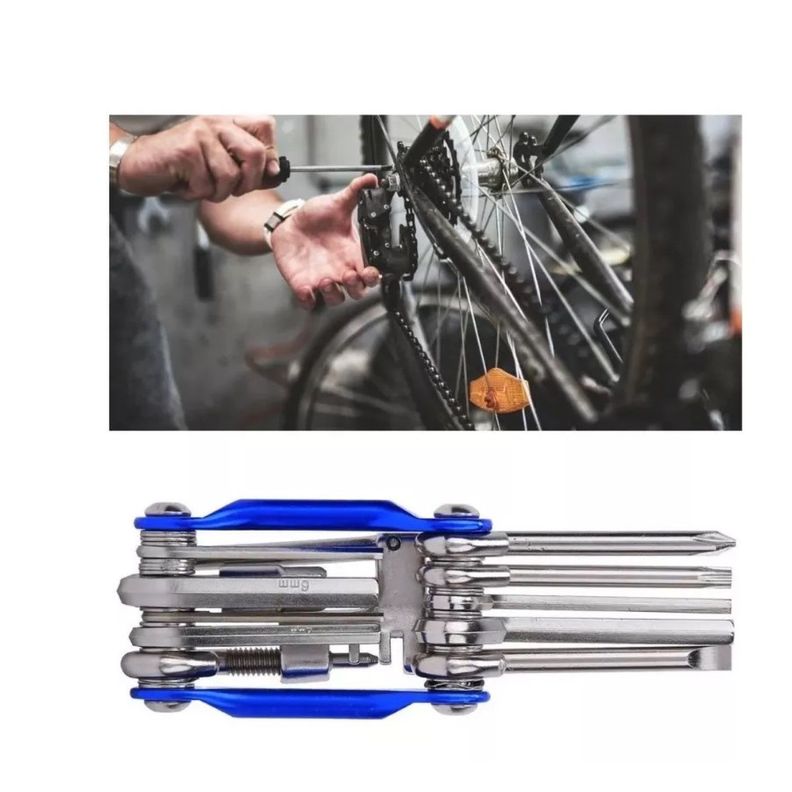 Kit de Llaves Multiherramienta para Bicicleta 11 en 1 18170-7