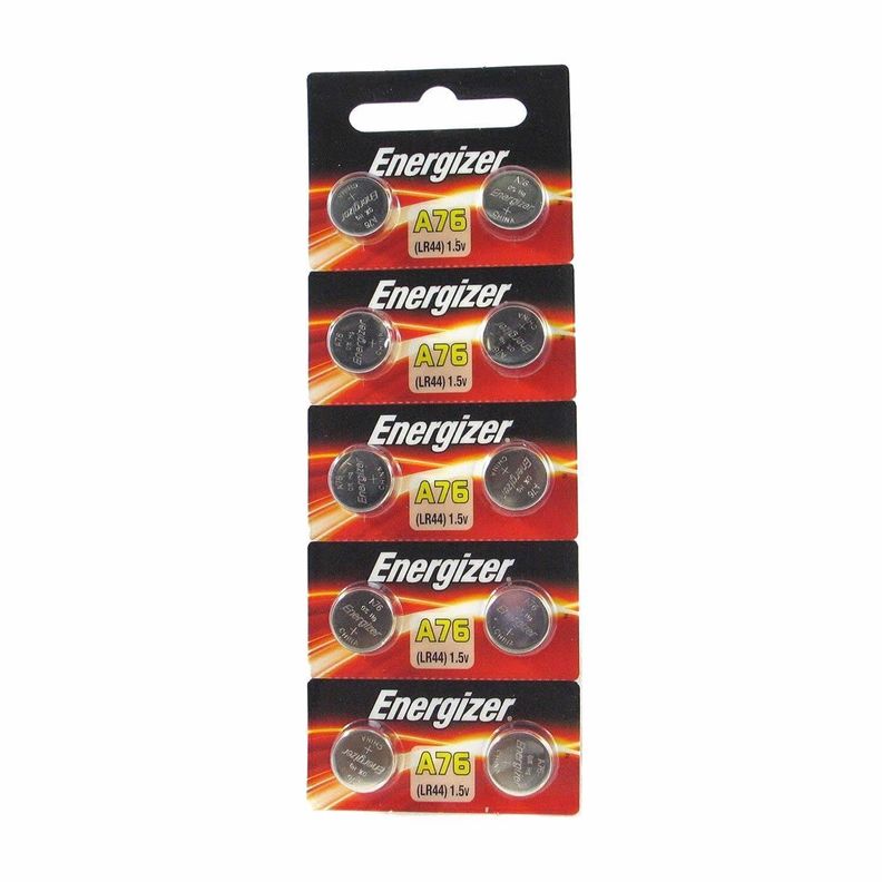 Pack 10 Pilas Pila Energizer Ag13 Lr44 A76-0