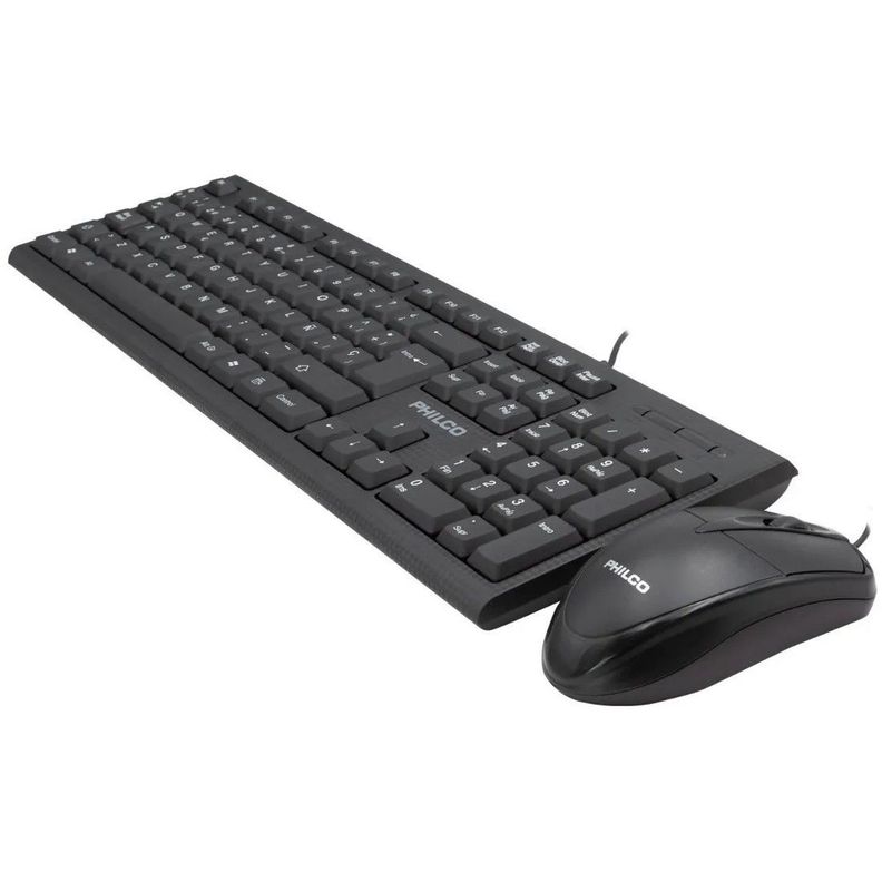 Kit Combo Teclado y Mouse Philco K4500-3