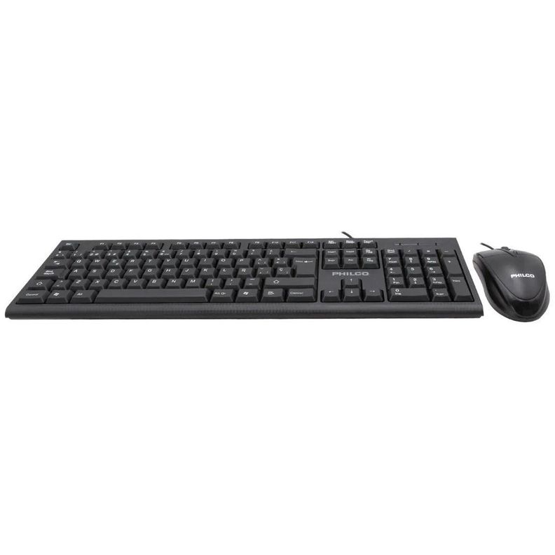 Kit Combo Teclado y Mouse Philco K4500-4
