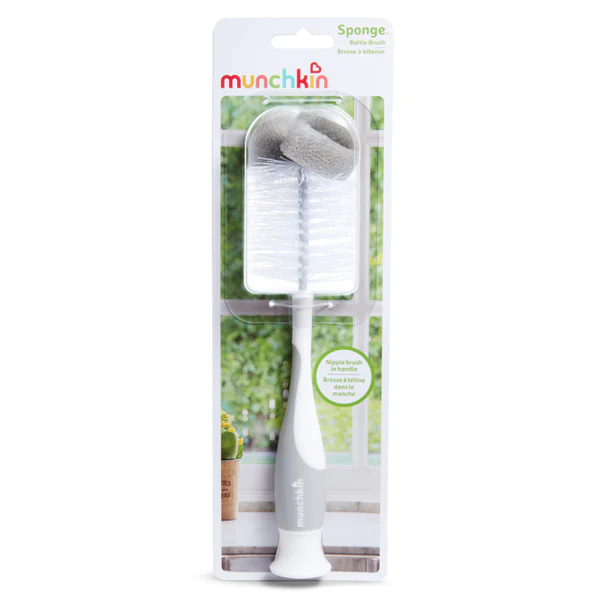 Escobilla Limpia Mamaderas Y Tetinas Munchkin Sponge-2