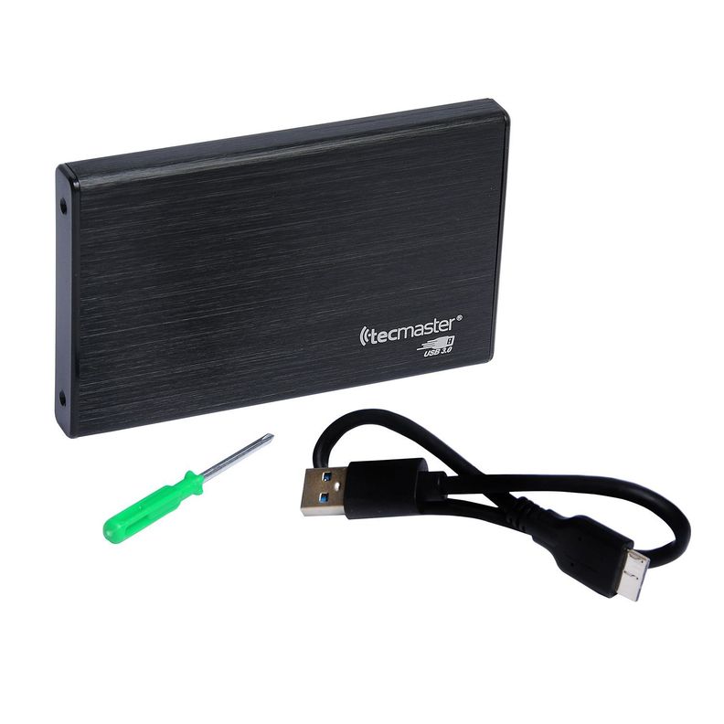 Cofre Case Disco Duro 2.5 Usb 3.0 Tecmaster-1