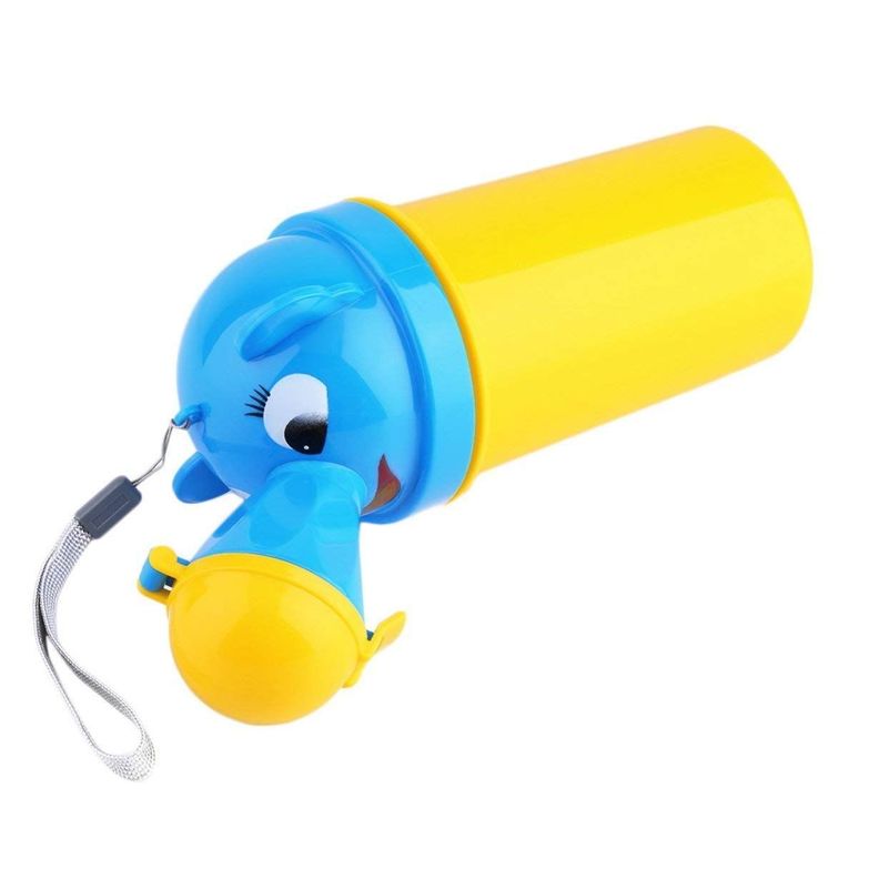 Urinario Infantil Portátil Niños Viajes Salidas tipo Botella-4
