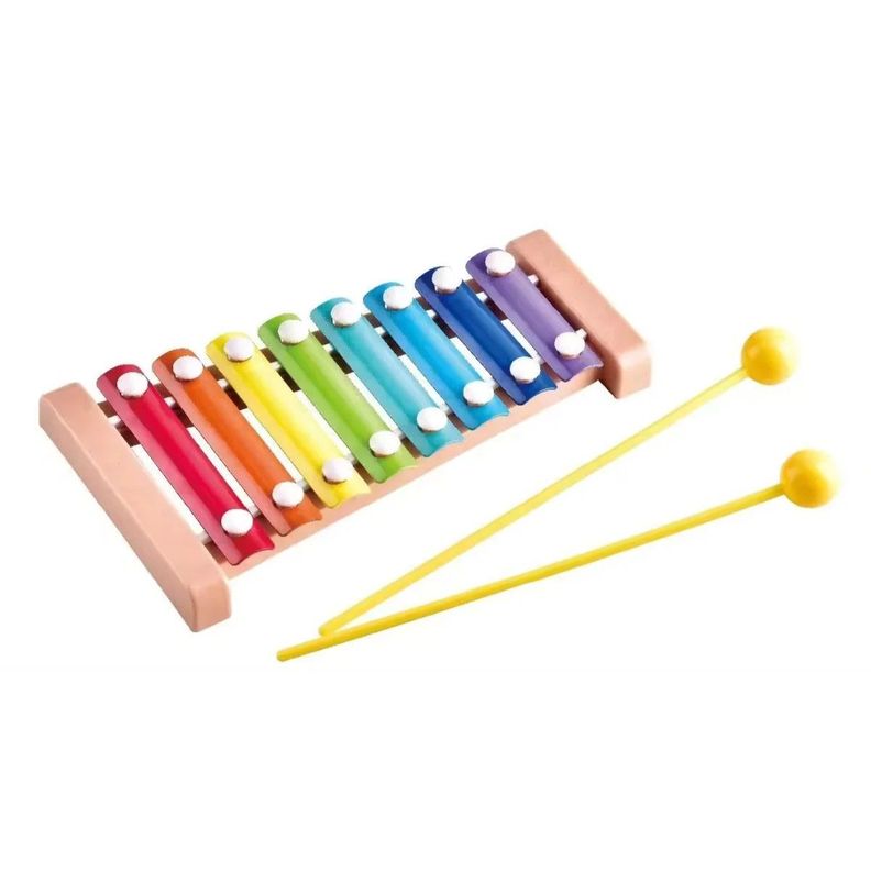 Xilófono de Juguete Madera para Niños -0