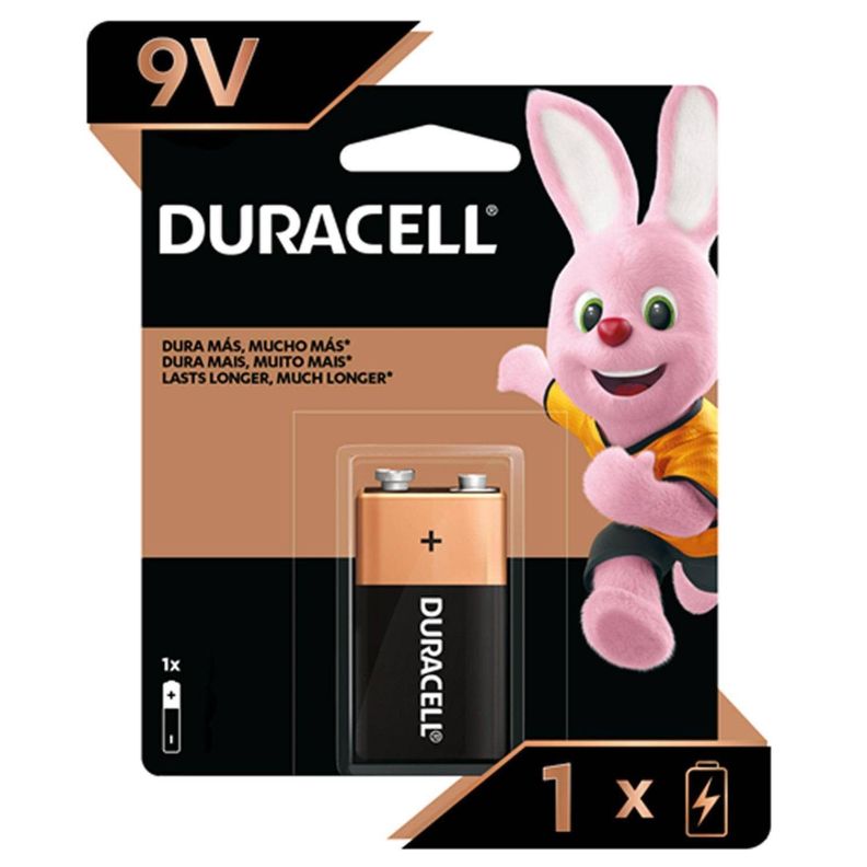 Bateria 9v Duracell Alcalina-0