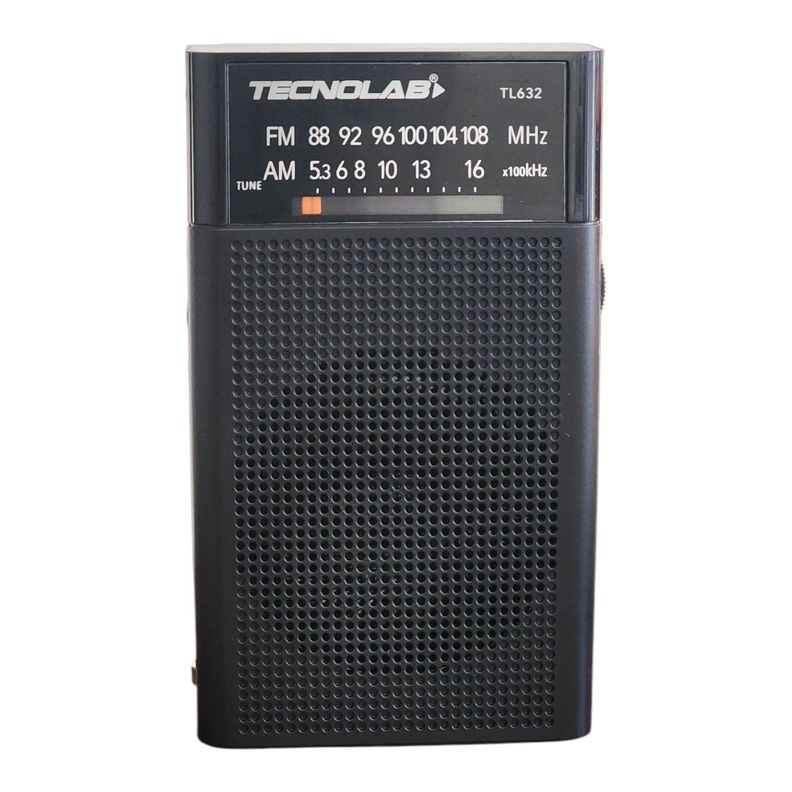 Radio Portátil de Bolsillo Banda AM/FM Tecnolab TL632 -1