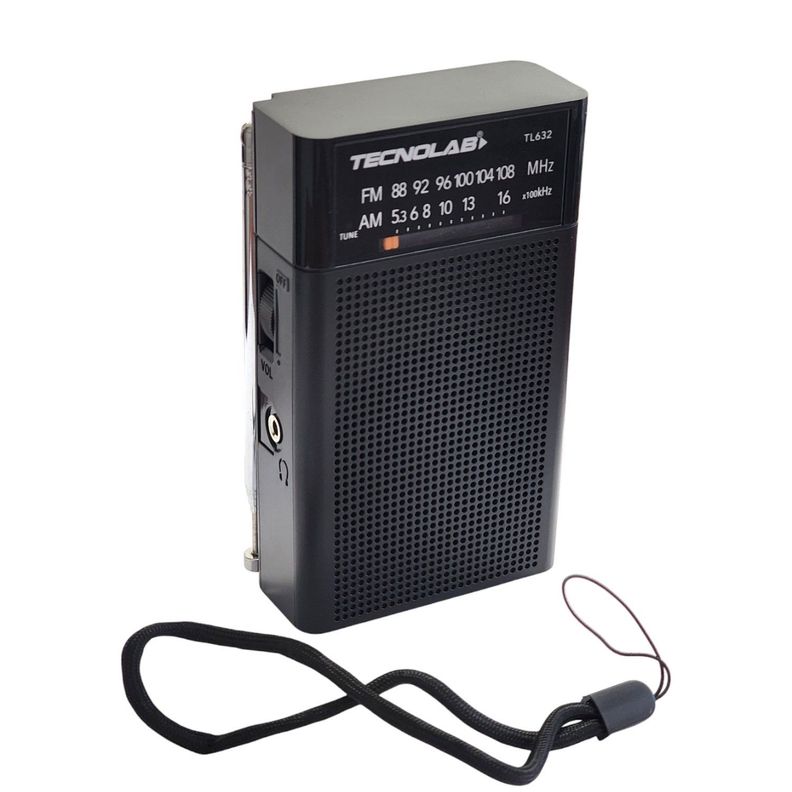 Radio Portátil de Bolsillo Banda AM/FM Tecnolab TL632 -6