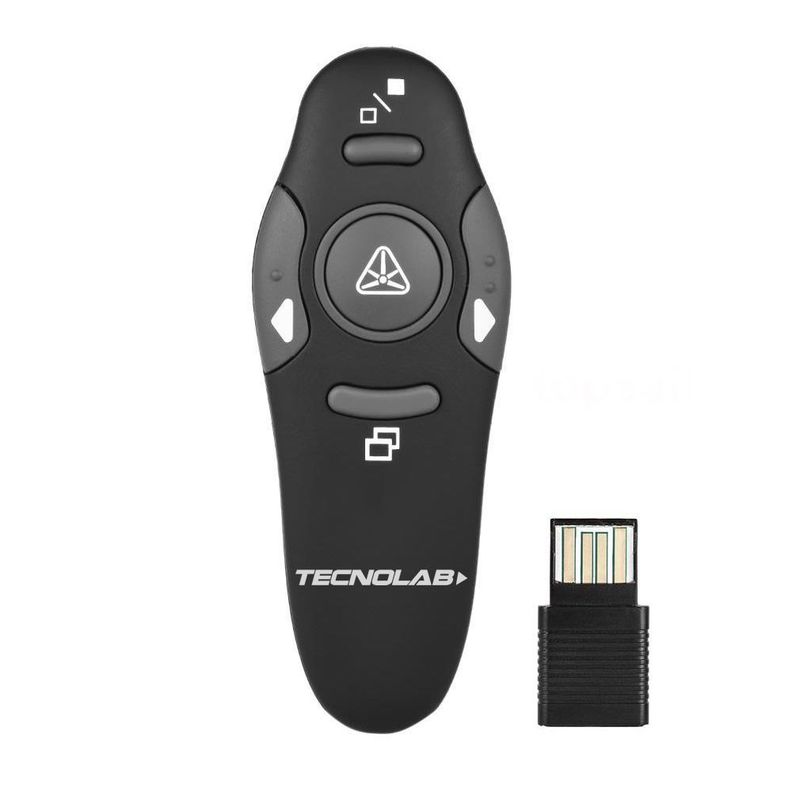 Presentador Laser Tecnolab 6 Botones TL086 Negro