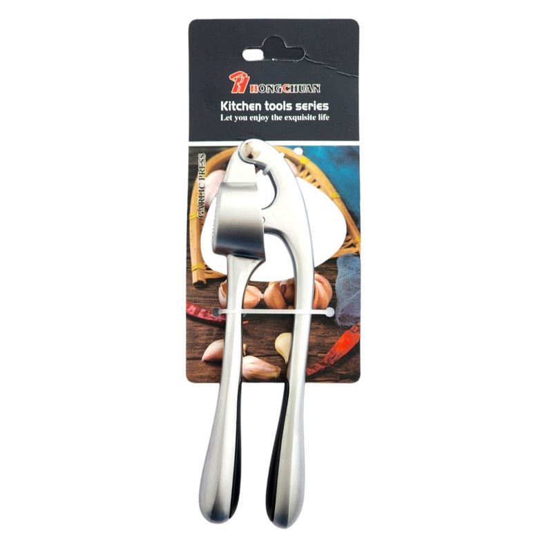 Cortador Prensa Triturador Manual de Ajo Ergonómico 16421-4