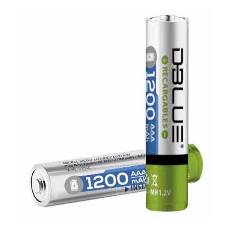 Pack 5 Pilas Recargables AAA Dblue 1200mha-1
