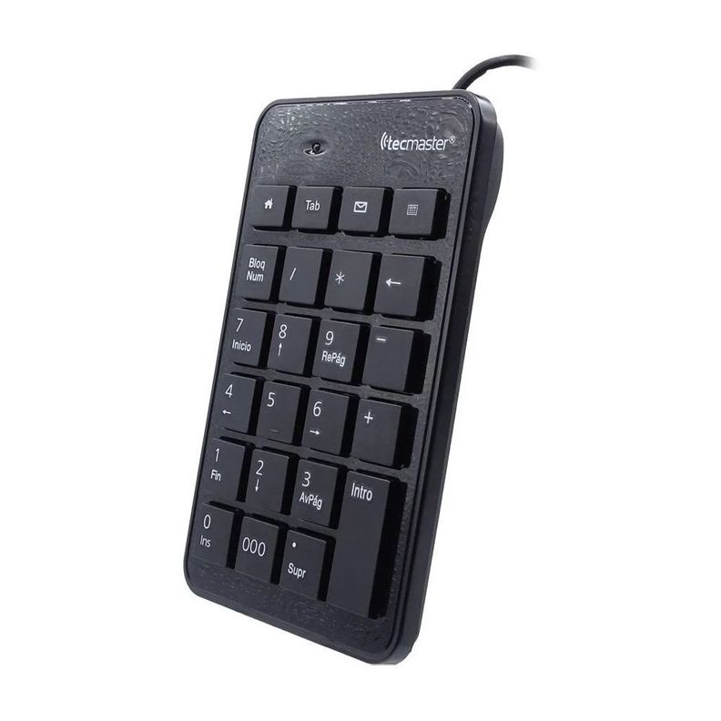 Teclado Numerico Tecmaster Usb Negro-1