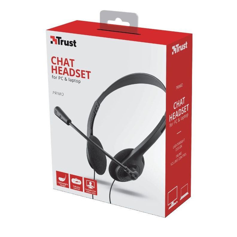 Audifonos Con Microfono Trust Primo Headset-3