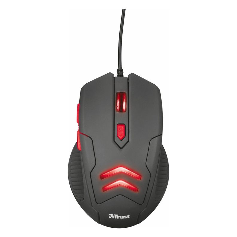 Kit Gamer Mouse + Mouse Pad Trust Ziva-1