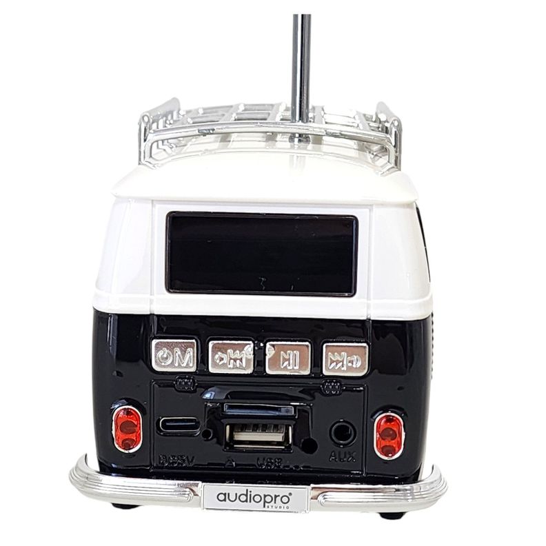 Parlante Diseño Mini Bus WC BT Audiopro AP02106BK-4
