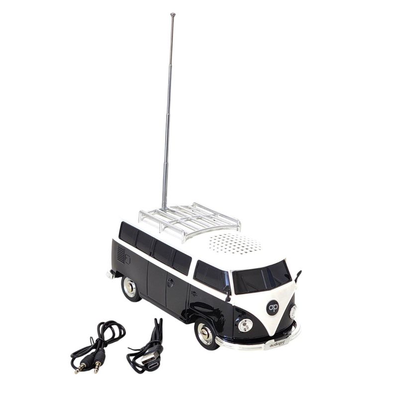 Parlante Diseño Mini Bus WC BT Audiopro AP02106BK-5