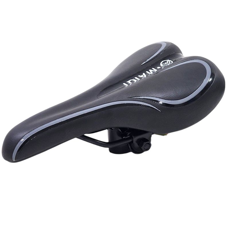 Sillín Silla Asiento Cómodo para Bicicleta Gris 18231-1