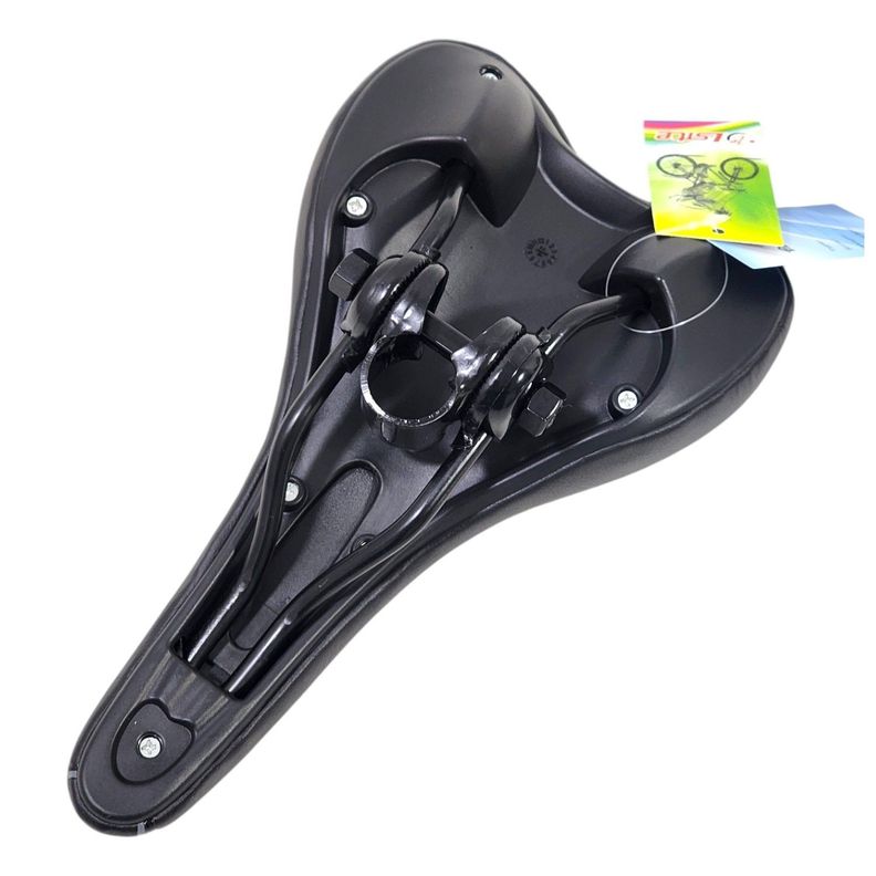 Sillín Silla Asiento Cómodo para Bicicleta Gris 18231-2