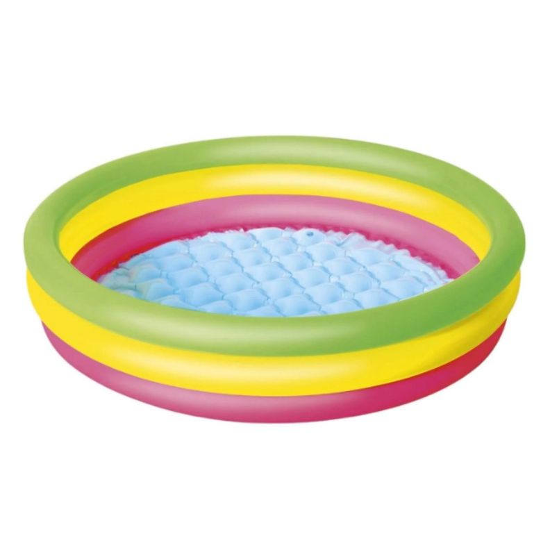 Piscina Inflable Suelo Inflable niños 102cm Bestway -0