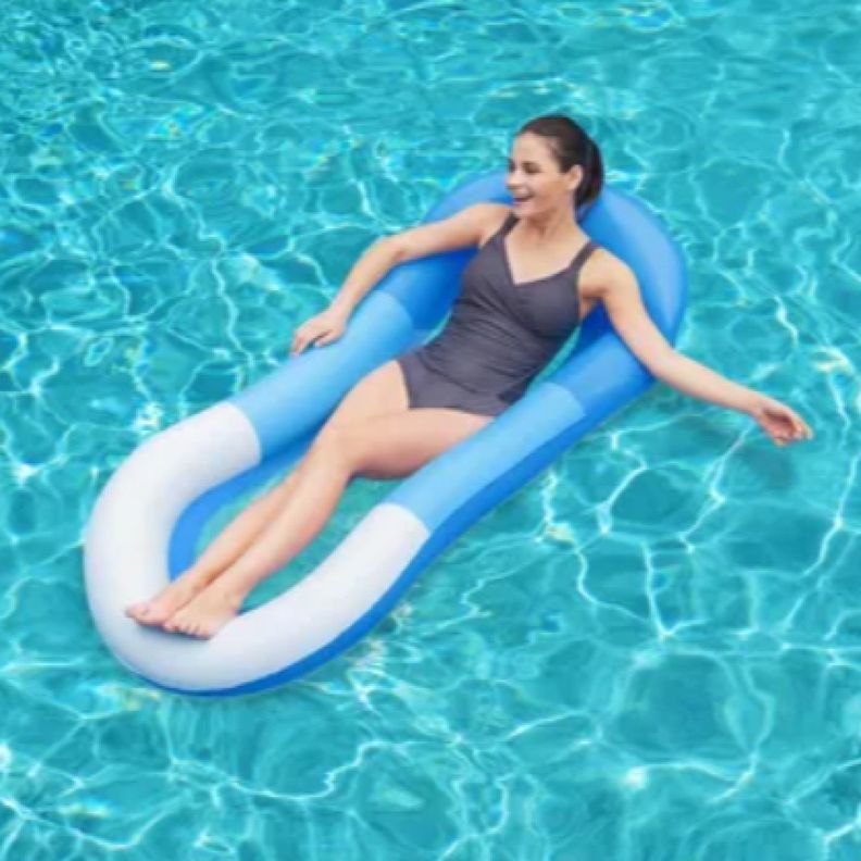 Colchoneta Inflable con respaldo 160cm Bestway -4