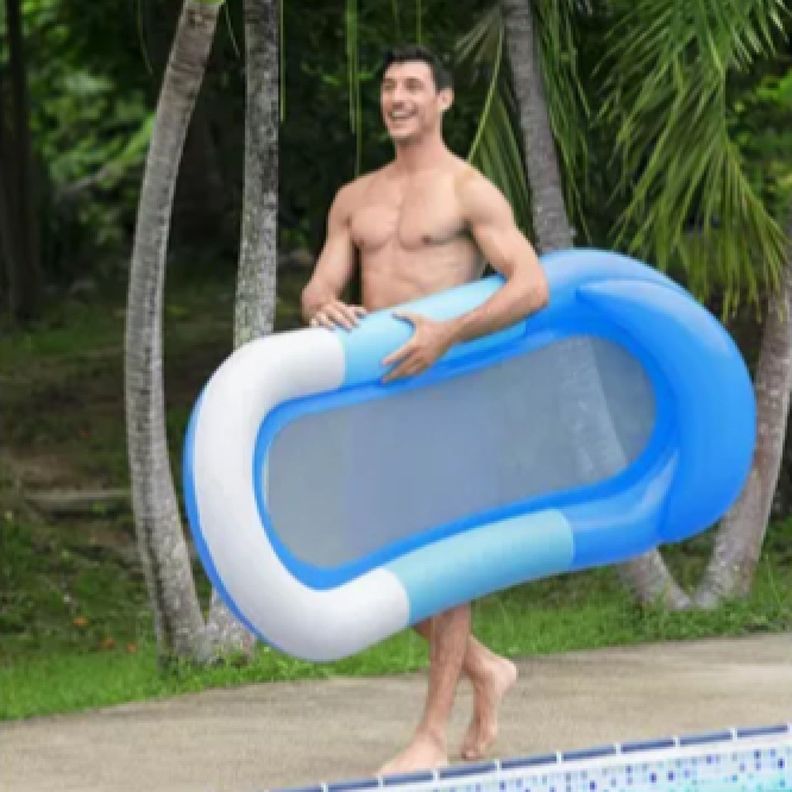 Colchoneta Inflable con respaldo 160cm Bestway -5