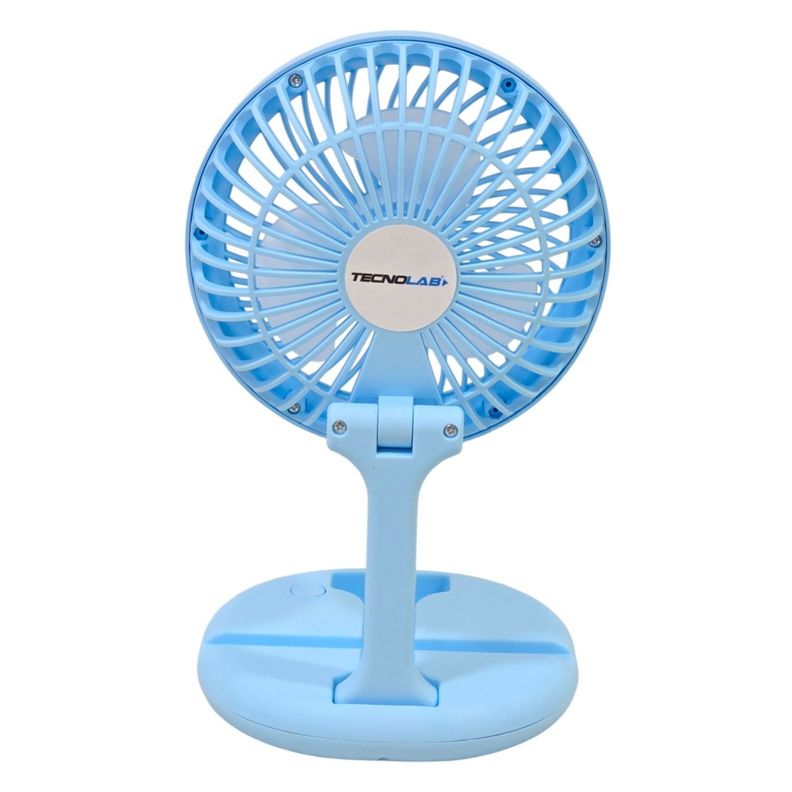 Mini Ventilador Mesa Portátil Recargable Tecnolab TL670BL-3