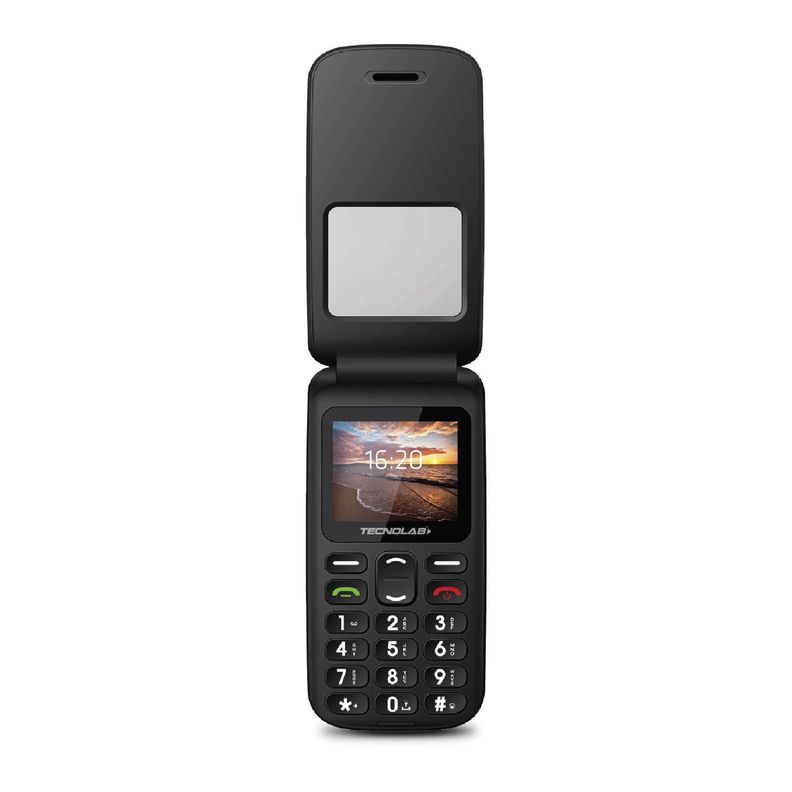 Teléfono 4g Senior Adulto Mayor Tecnolab Tl456bk-1